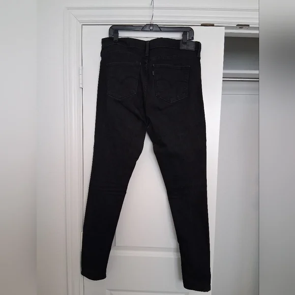 Levi's Women's Black Skinny Jeans - Picture 3 of 5